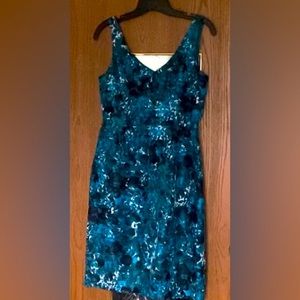 J. Crew Silk V-Neck Sleeveless Dress